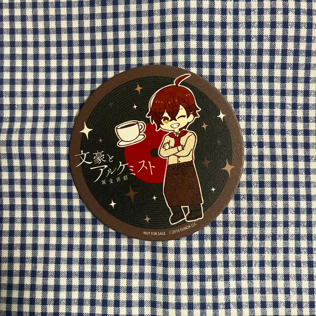 未開封　文豪とアルケミスト　アクリルキーホルダー　缶バッチ　アニメセット アクリルキーホルダー＆スクエア缶バッジセット「文豪と