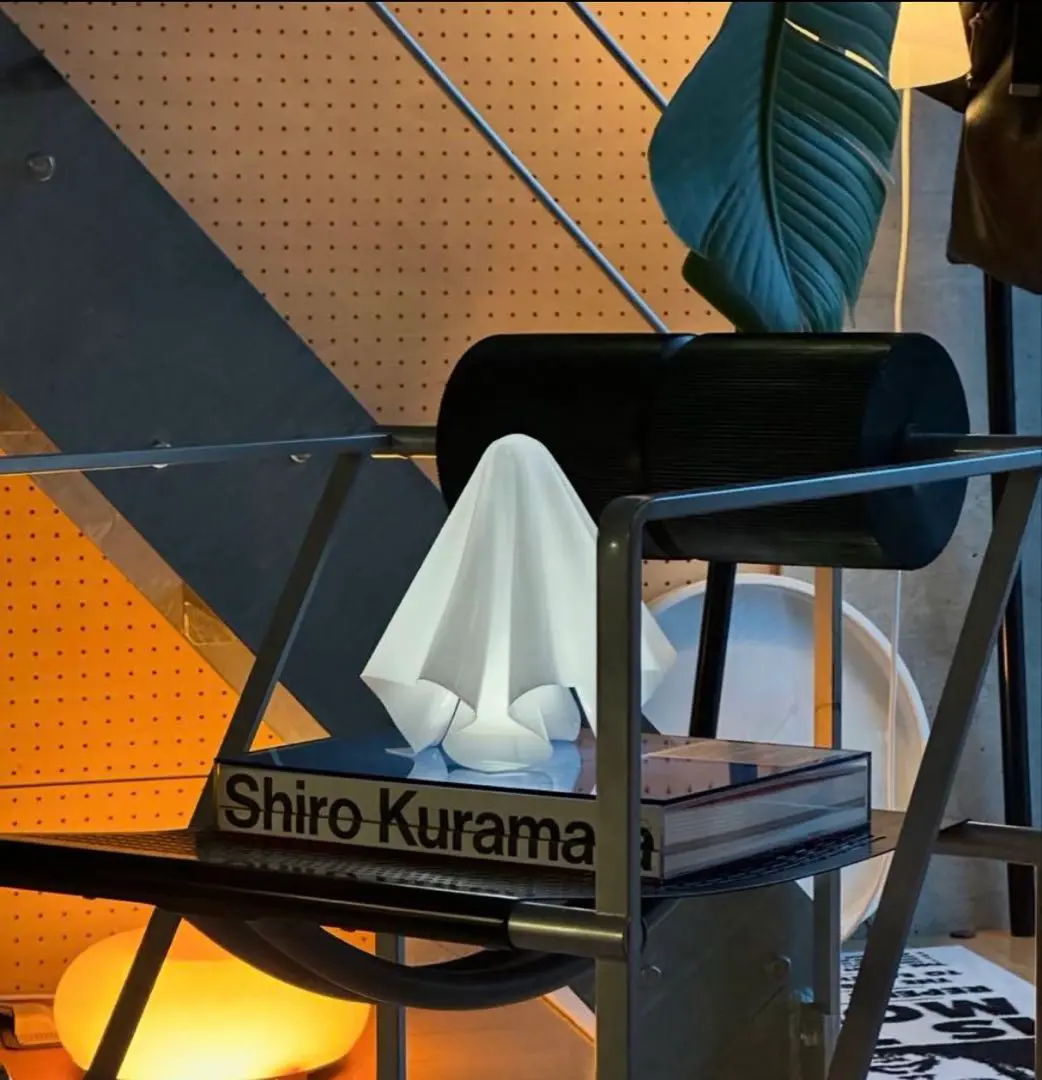倉俣史朗 yamagiwa オバQ Kシリーズ 希少サイズ　ビンテージ Shiro Kuramata AIR FRAME K-Series Mini｜倉俣史朗 オバQランプ