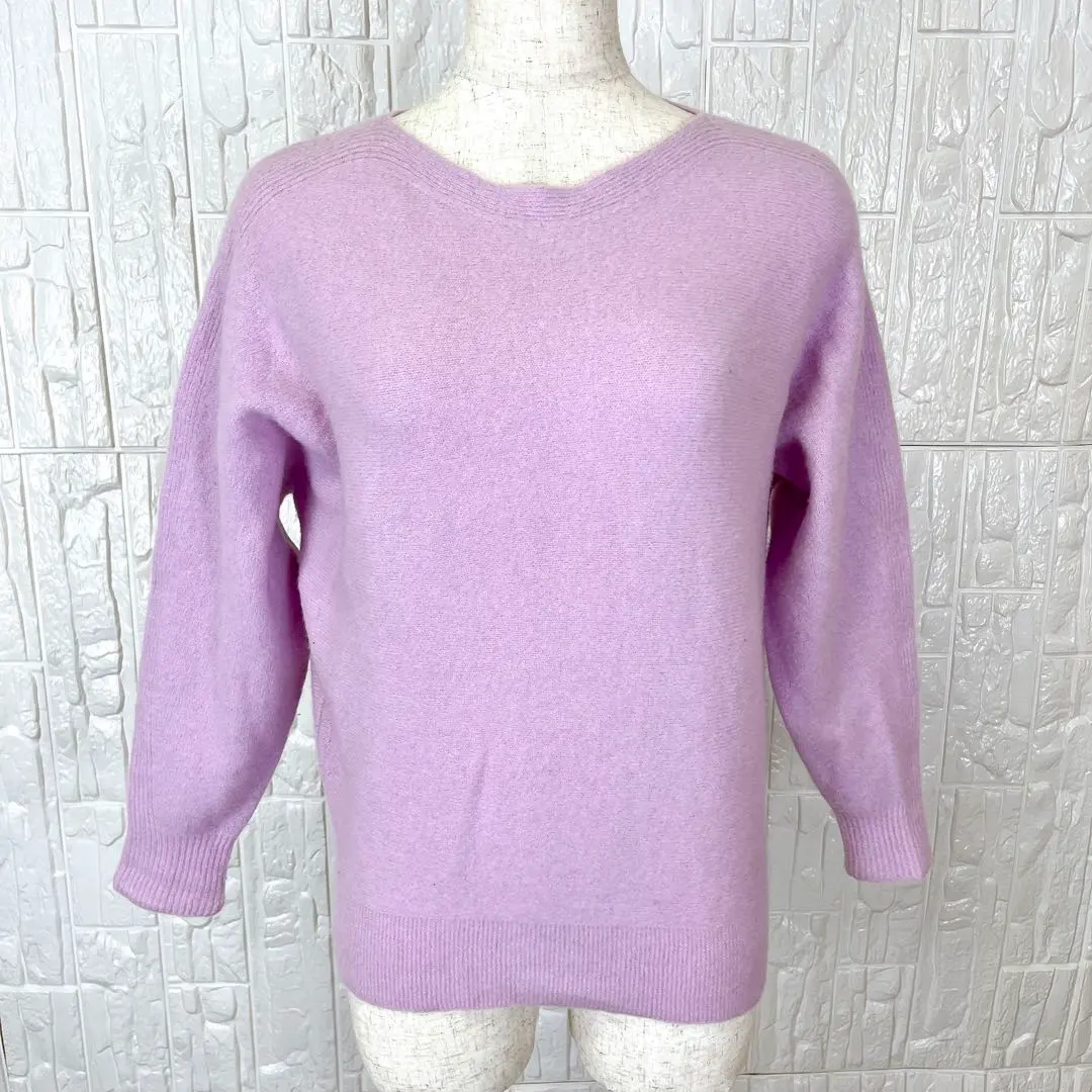 Thumbnail of Feminine Michel Klein Knit Sweater Pink系 38 Wool 100% 【A】