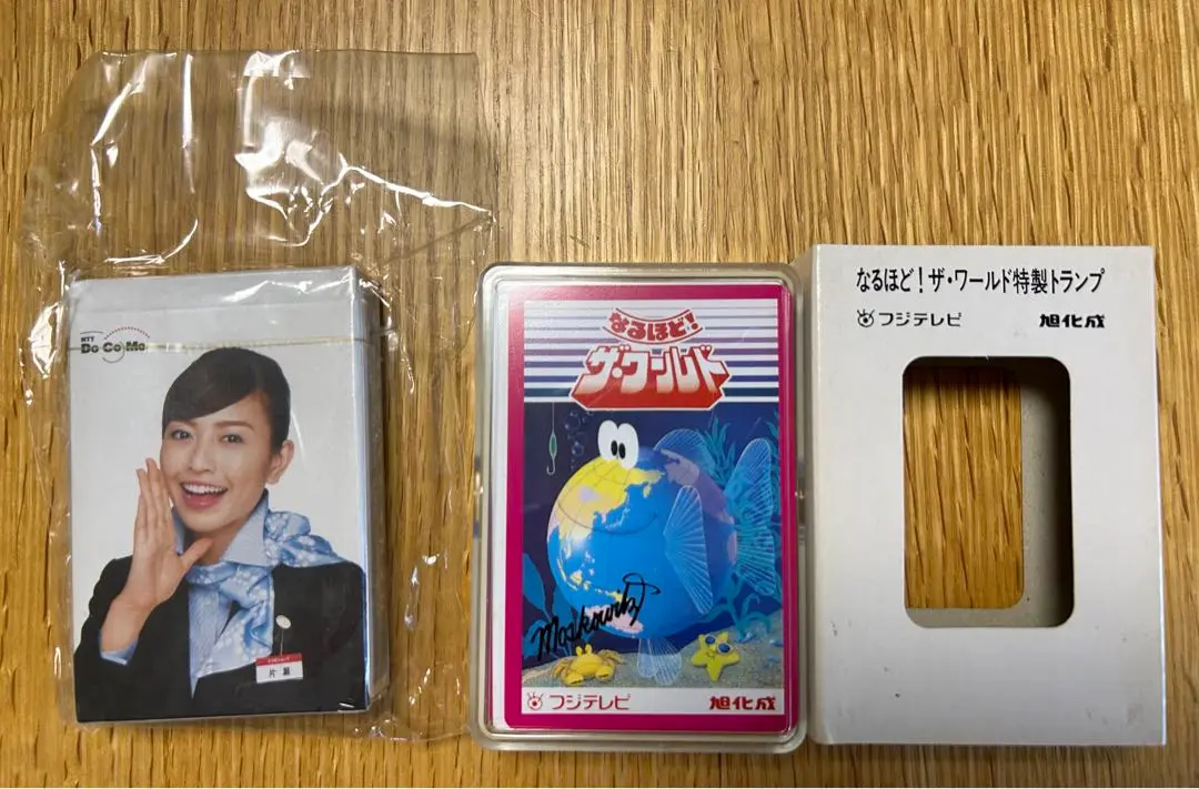 未使用なるほど！ザ.ワールドトランプ非売品フジテレビ なるほど！ザ ワールド特製トランプ 未使用の通販 by りんこ's