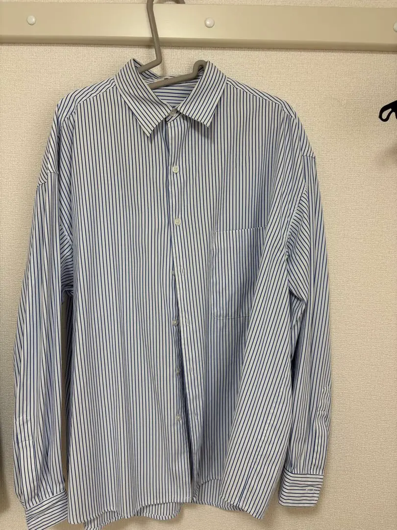SINSS 寬鬆條紋襯衫 的縮圖