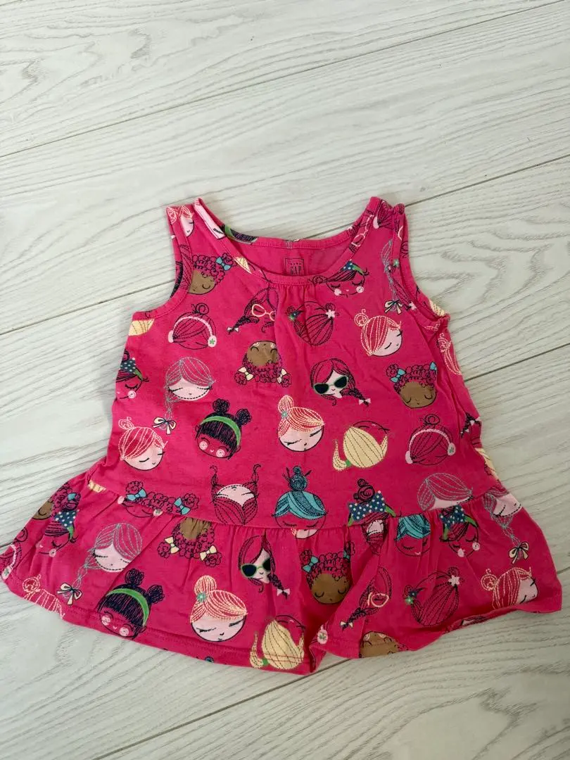 Thumbnail of Baby GAP Pink Character Tank Top 12-18 Months