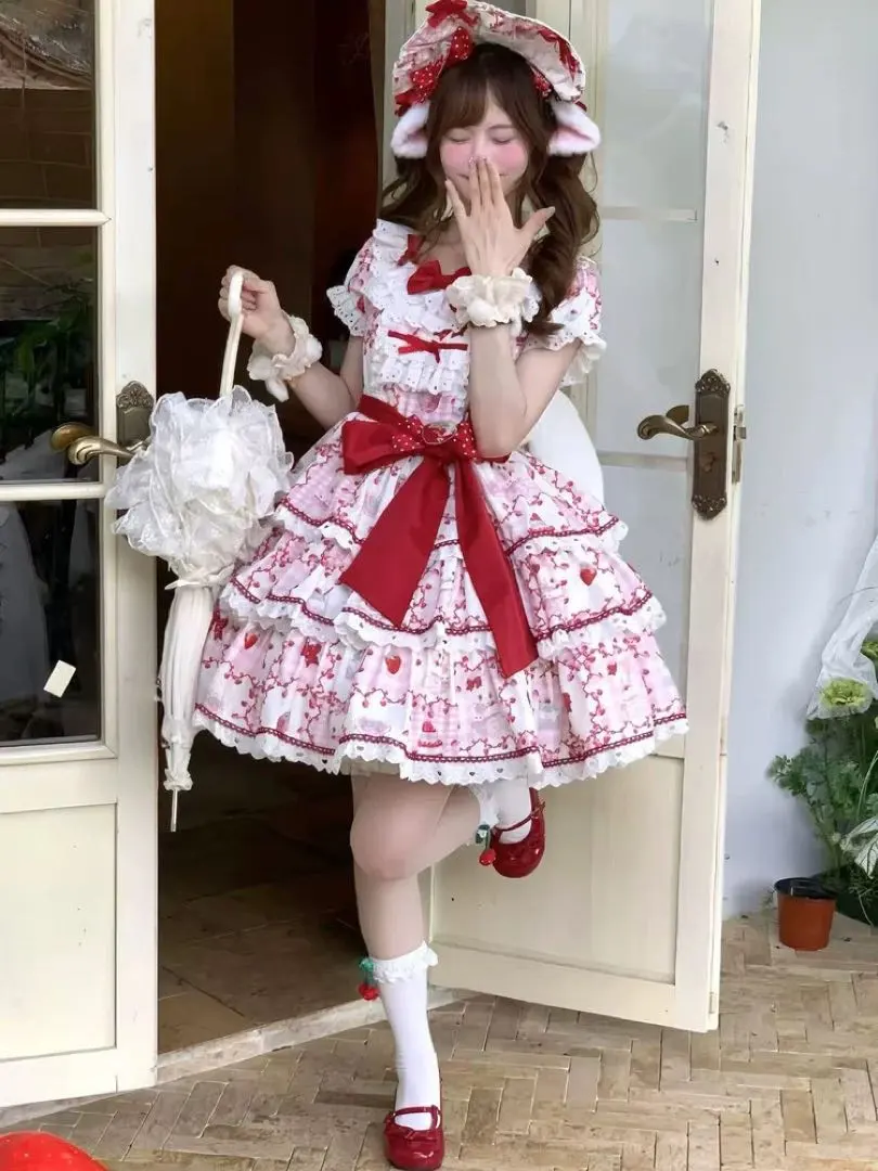 Thumbnail of Strawberry Bear Lolita Dress