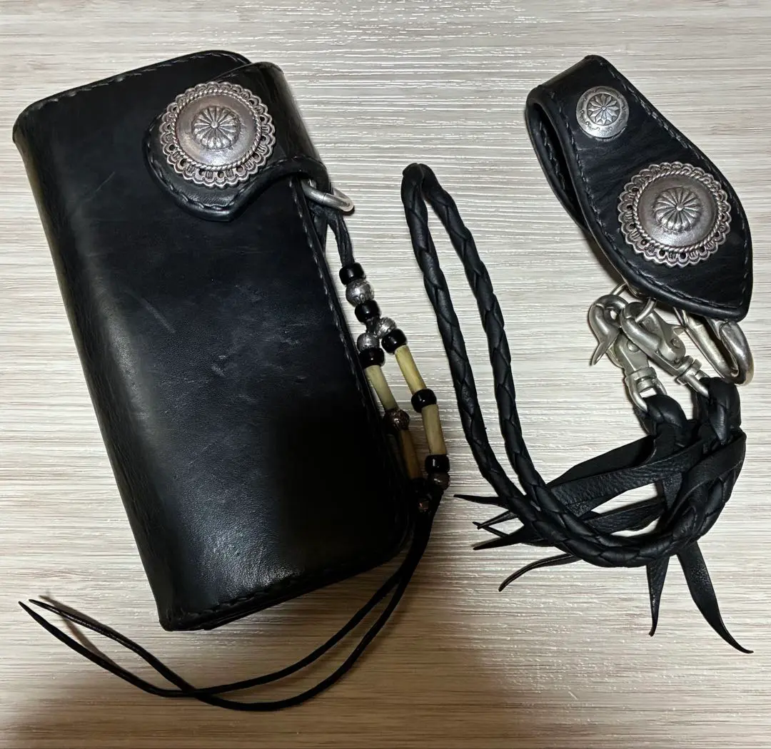 bigtwin ビッグツイン　バイカーズウォレット 買取価格18,000円】BIG TWIN(ビッグツイン) シルバークロス