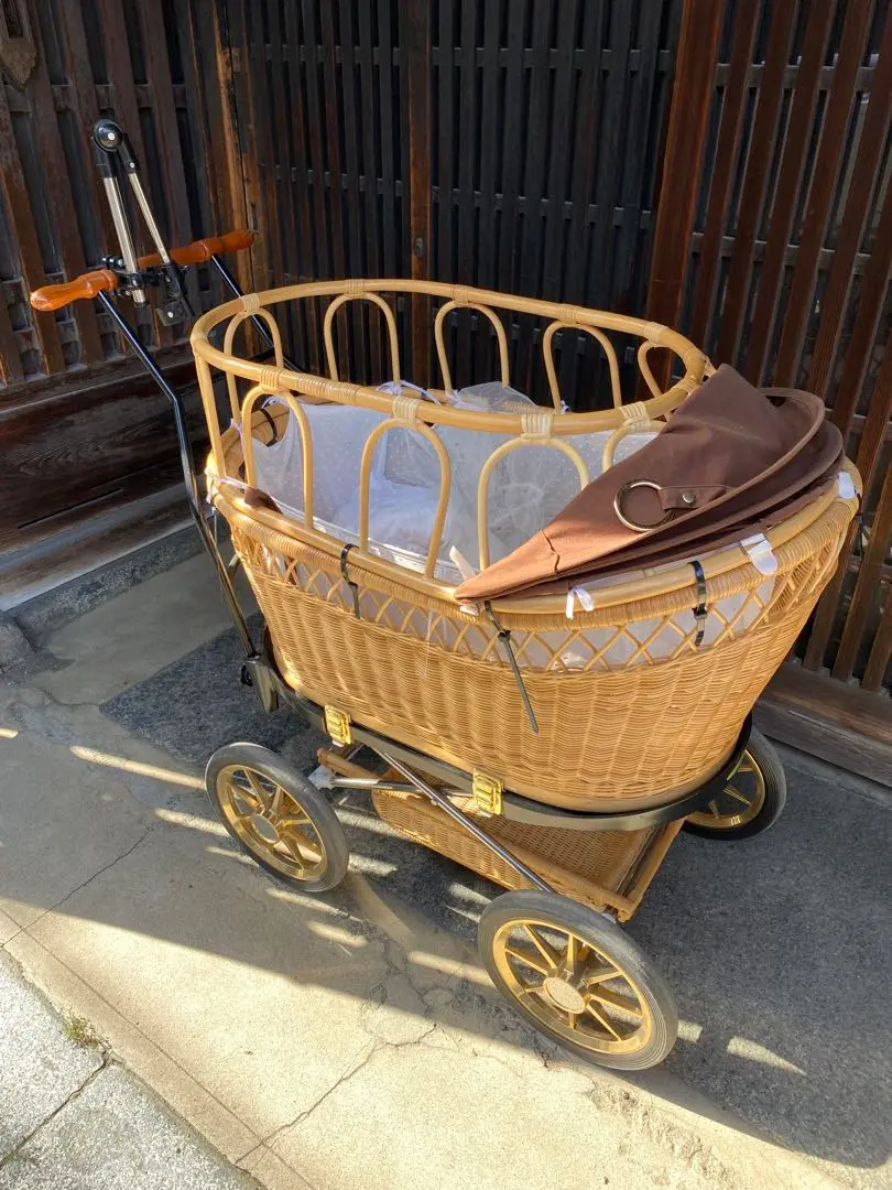 東京乳母車　プスプス　ブラック×ゴールド 楽天市場】ベビーカー 東京乳母車 プスプス(乳母車)ブラック
