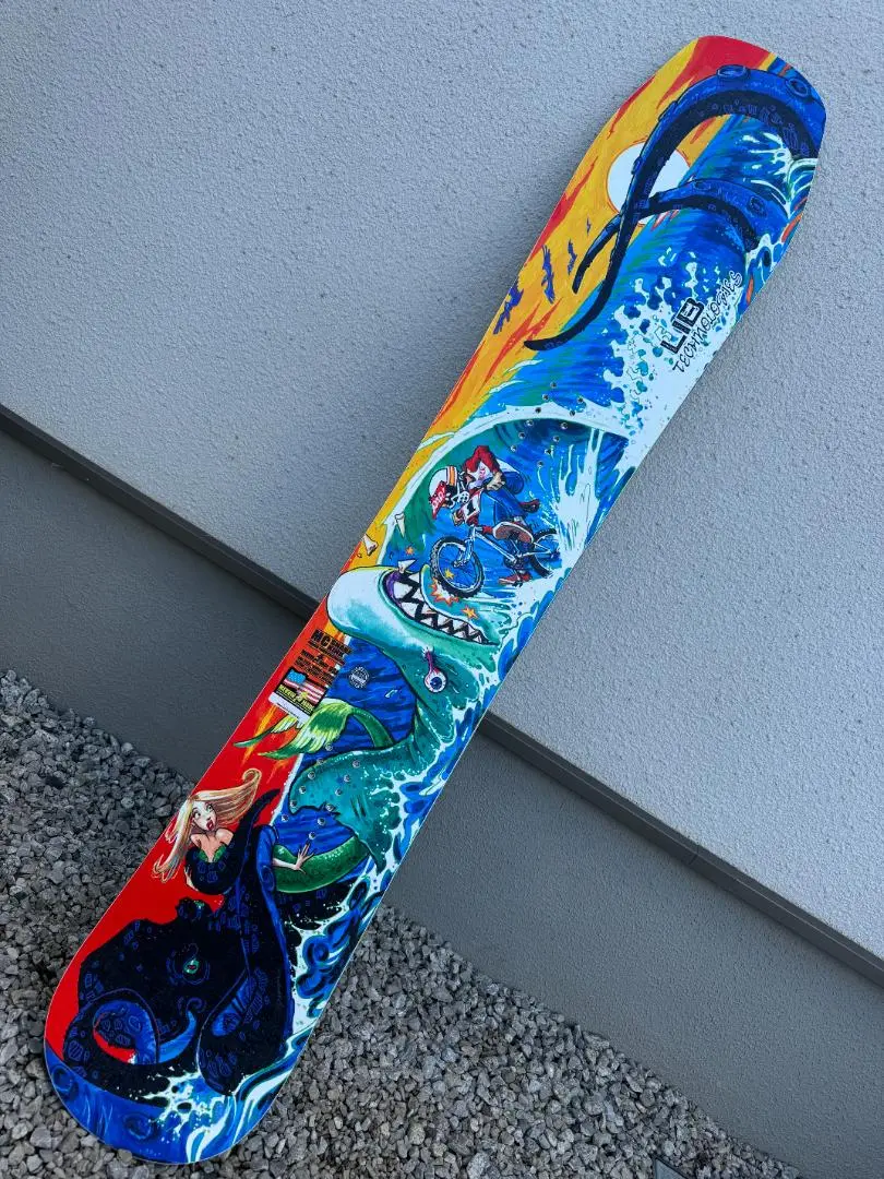 リブテック マットカミンズ　LIBTECH MC POOL SKATER リブテック ビンテージ スノーボード（Matt Cummins Pool Skater