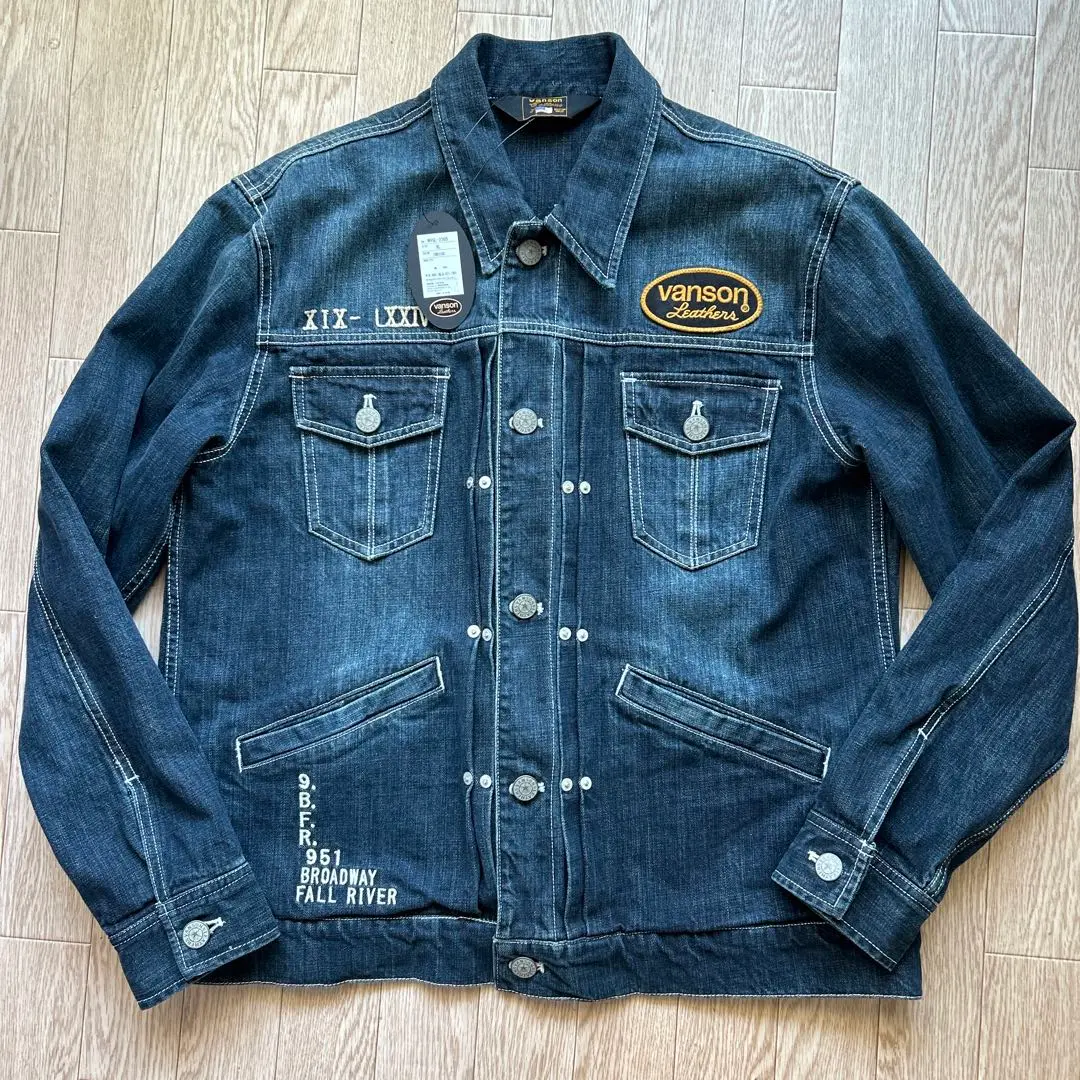 k*o様 vanson デニムジャケット Lサイズ　最終売り尽くし土日オークショ 2025年最新】VANSON メンズ Gジャン・デニムジャケットの人気