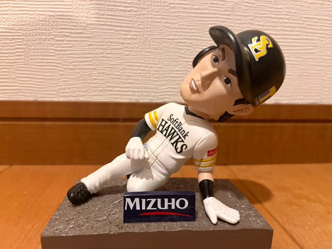 ソフトバンクホークス ボブルヘッドフィギュア 周東佑京 オンラインストア限定】ボブルヘッド人形 周東佑京