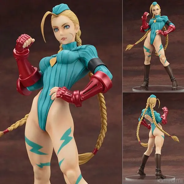 ▲未開封コトブキヤ STREET FIGHTER美少女 1/7 キャミィ STREET FIGHTER美少女 キャミィ 1/7 完成品フィギュア
