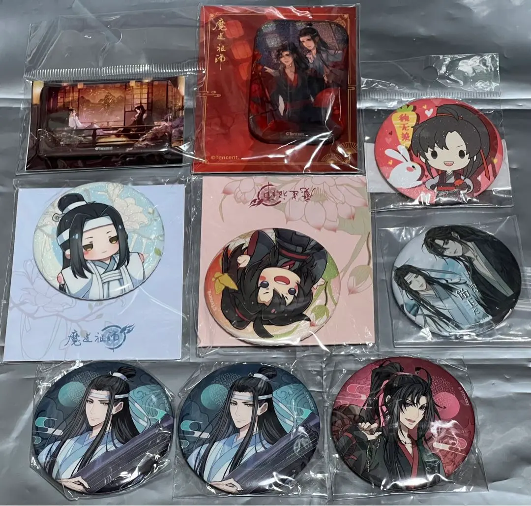 Thumbnail of Mo Dao Zu Shi ♦︎ Official Authentic Can Badges ♦︎ WangXian 9-piece set