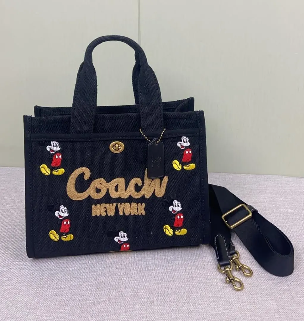 Thumbnail of CAF76 Coach Handbag 34 Black