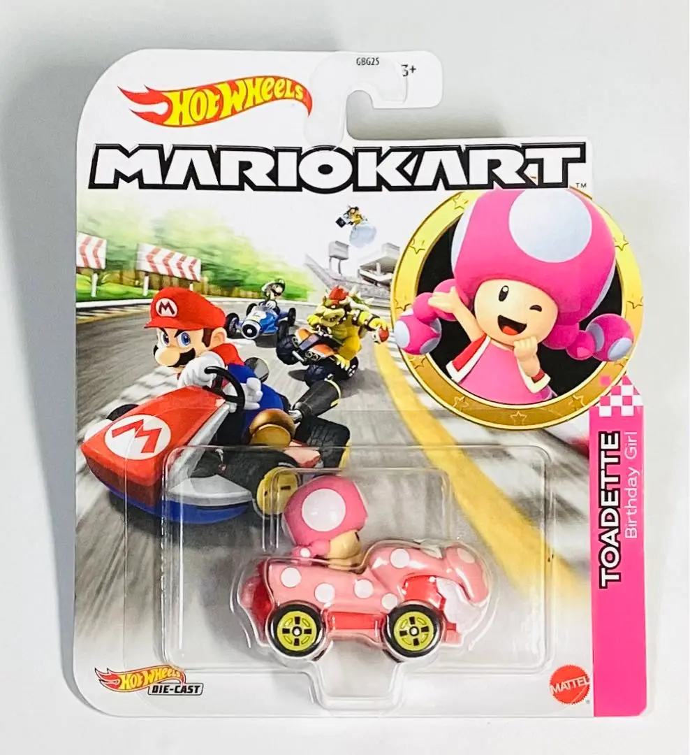 【バラ売り不可】ホットウィール　キノピコ　ベビーピーチ　マリオカート　2個セット バラ売り不可】ホットウィール キノピコ ベビーピーチ マリオ