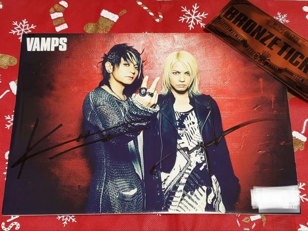 VAMPS 直筆サイン入りパネル 2025年最新】Vamps サインの人気アイテム - メルカリ