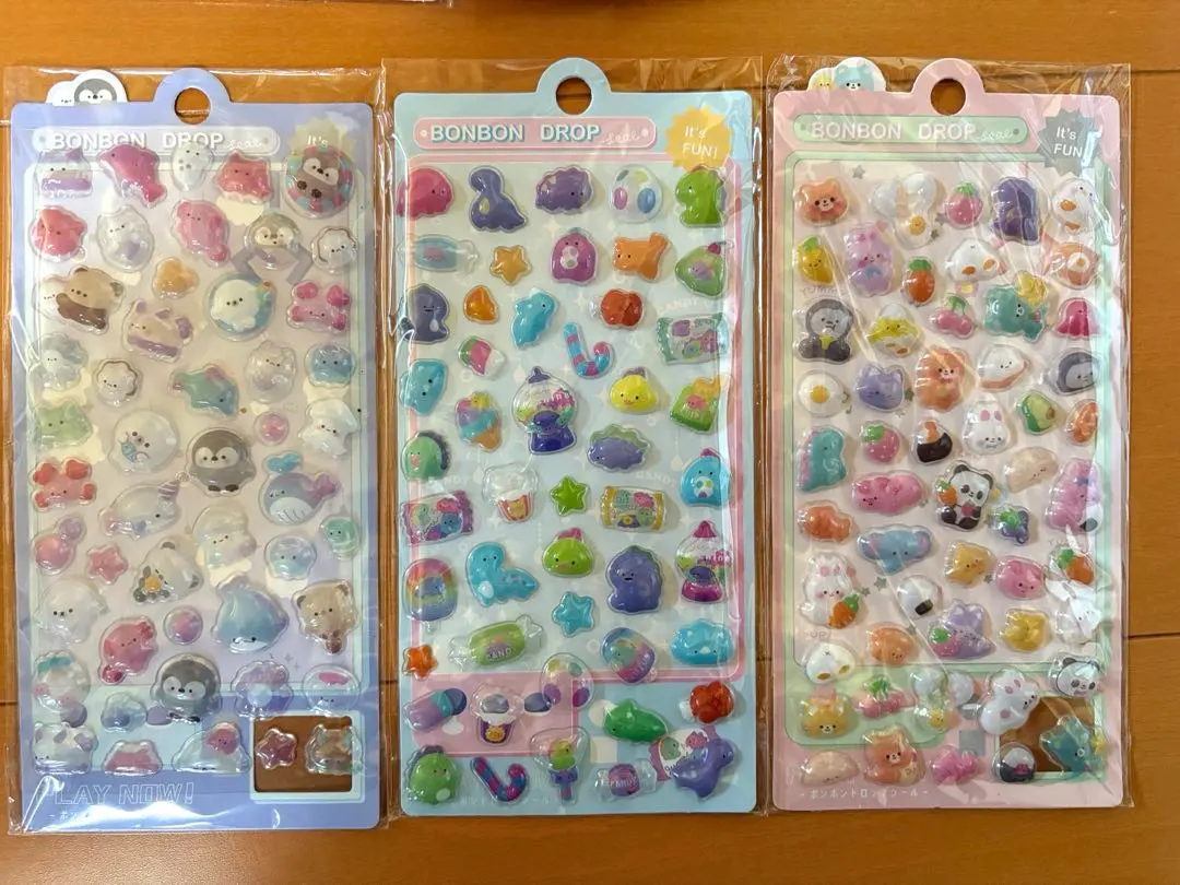 Thumbnail of Bonbon Drop Stickers - Set of 3 Sheets