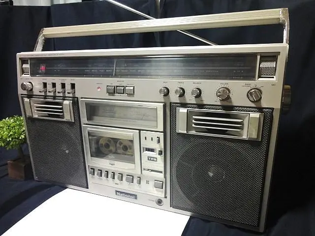 National／ラジカセ／RX-5600／メンテナンス済み／ケアセット付属 National RX-5600 - SALTAWAY - Junk Audio Laboratory -