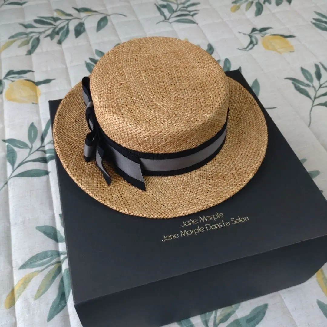 jane marple 麦わら帽子 ジェーンマープル straw hat 草帽 jane marple 麦わら帽子 ジェーンマープル straw hat 草帽