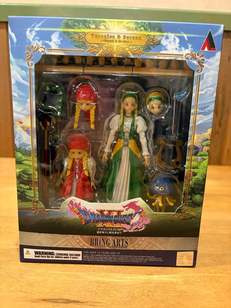 新品未開封　ドラゴンクエスト Ⅺ ベロニカ & セーニャ　ブリングアーツ ドラゴンクエストXI』より、“ベロニカ”と“セーニャ”のフィギュア