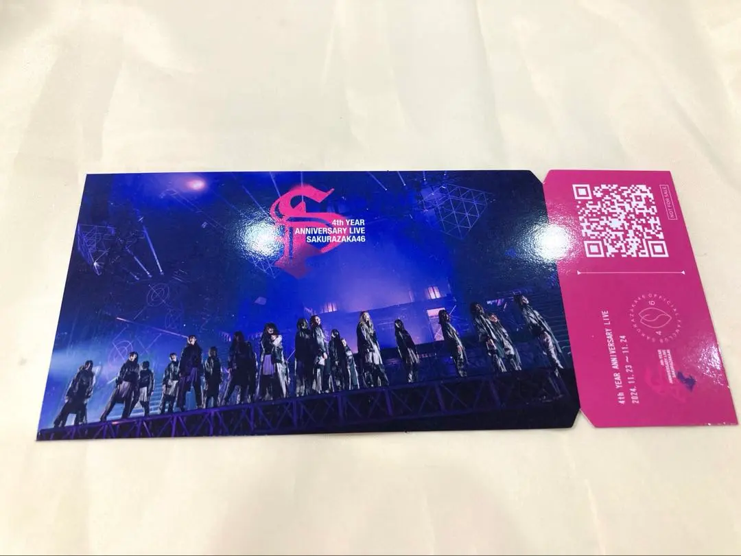 櫻坂46 ポストカード　FC 長期会員　特典　ピクチャーチケット 櫻坂46 4th ARENA TOUR 2024 新・櫻前線 -Go on back?- SPECIAL SITE