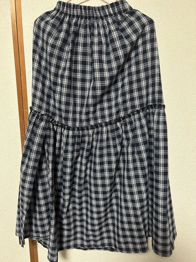 Thumbnail of CLEA Check Skirt with Slit