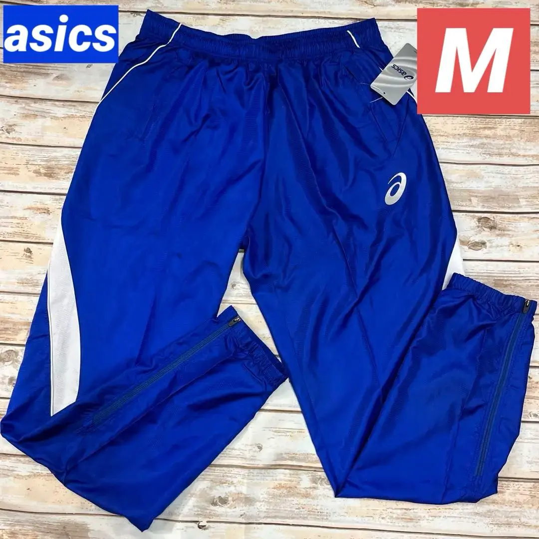 亞瑟士 asics 訓練褲 青色 M 碼 全新 的縮圖