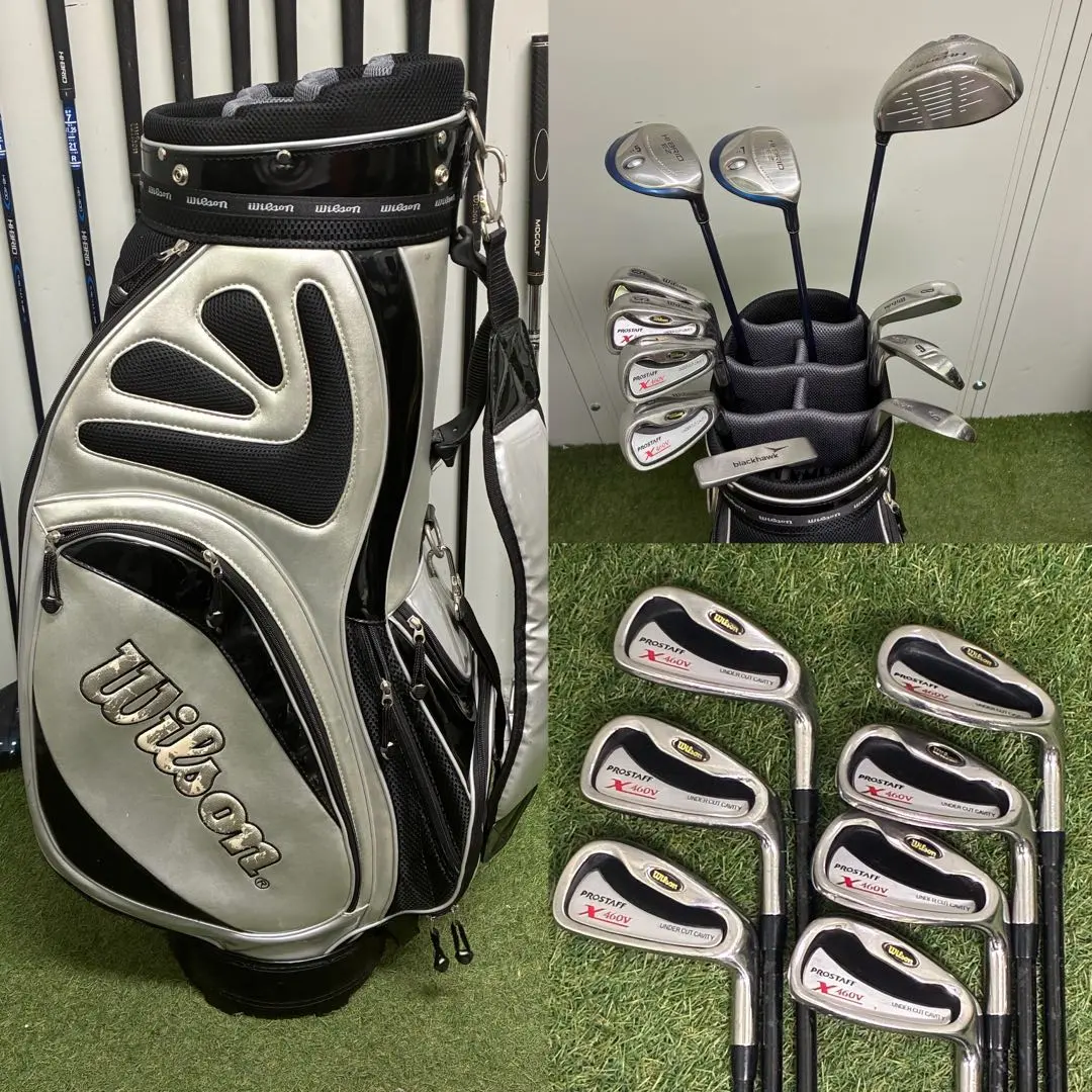 Thumbnail of Men's Golf Club Set 【Wilson】 【HI-BRID】 【For Beginners】