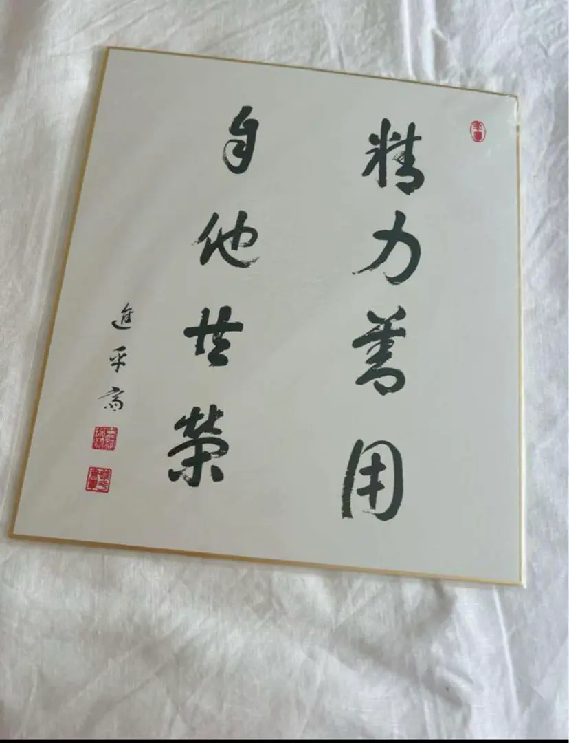嘉納治五郎師範の書（複製）掛け軸 嘉納治五郎師範の書（複製）掛け軸 - メルカリ