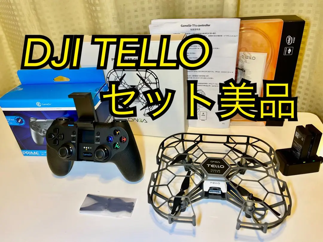Tello ドローン 本体機/GameSir T1d コントローラー/ケース付き Amazon.co.jp: JI Tello専用コントローラーGameSir T1d