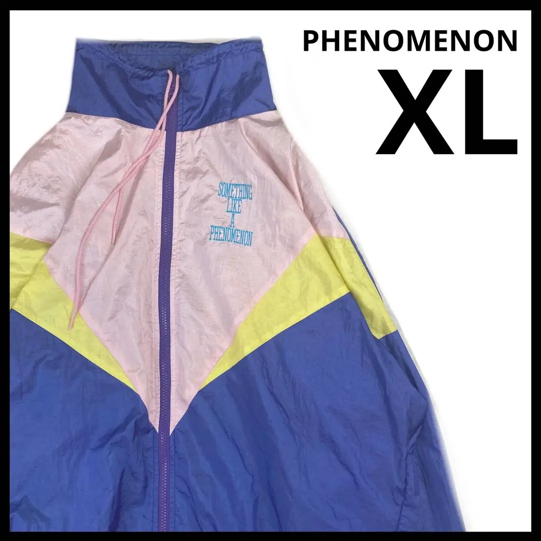 未使用品　フェノメノン　ナイロンジャケット　ライトブルゾン　XL 2025年最新】PHENOMENON ナイロンジャケットの人気アイテム