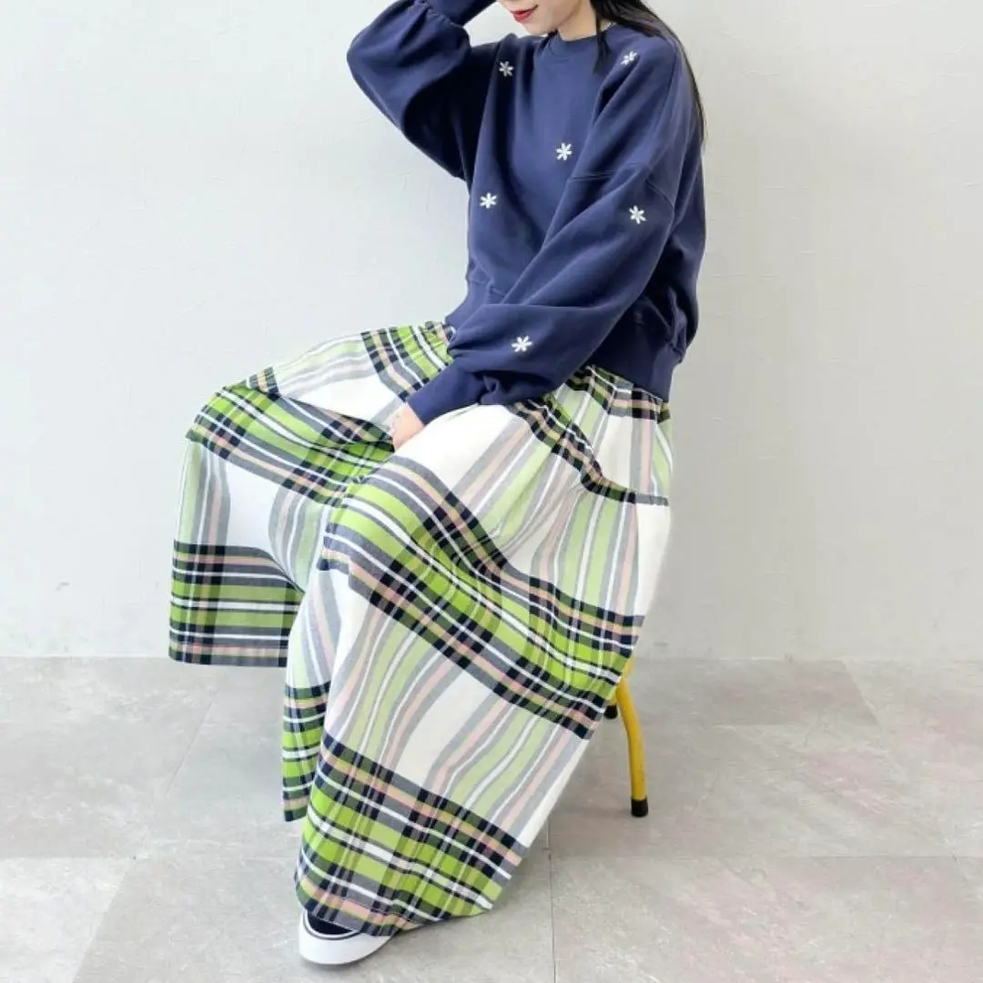 2025年最新】mode norm core コットン塩縮チェックパンツの人気