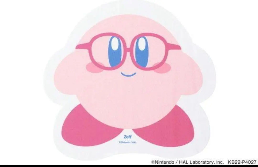 カービィ (Kirby)×Zoff コラボ グッズ マスコットクリーナー Zoff×Kirby マスコットクリーナー（KIRBY-Cleaner-PK）｜メガネ