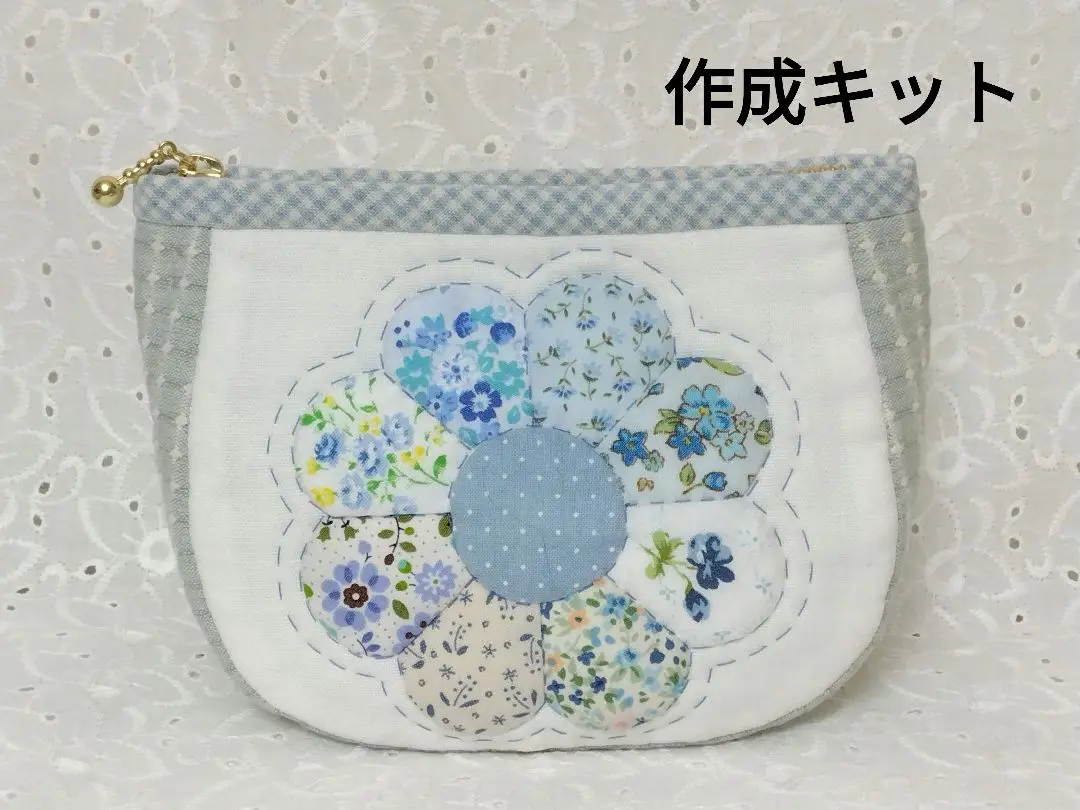 アンティークキルト✴︎ドレスデンプレート✴︎ヴィンテージ布 アンティークキルトトップ ドレスデン - アンティークと