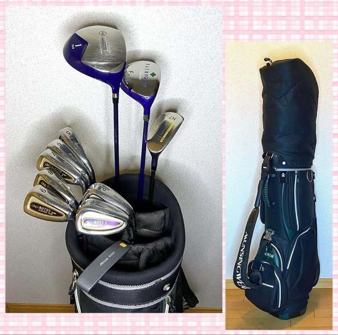 【美品】レディース ゴルフセット FAIRY GOLF Clover 9本セット 美品】レディース ゴルフセット FAIRY GOLF Clover 9本セット