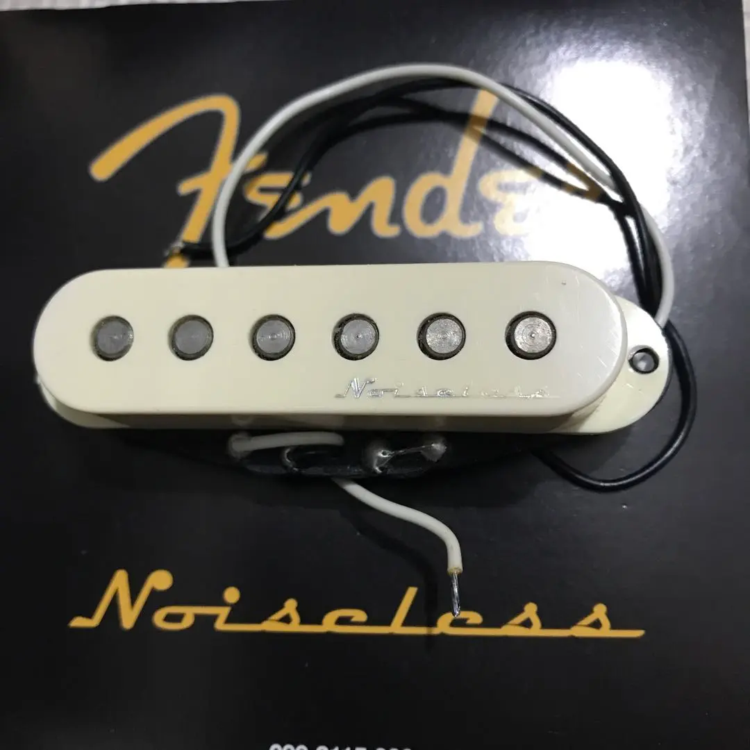 Fender Hot Noiselessピックアップ フロント用 Amazon.co.jp: Fender Hot Noiseless Stratocaster Single Coil