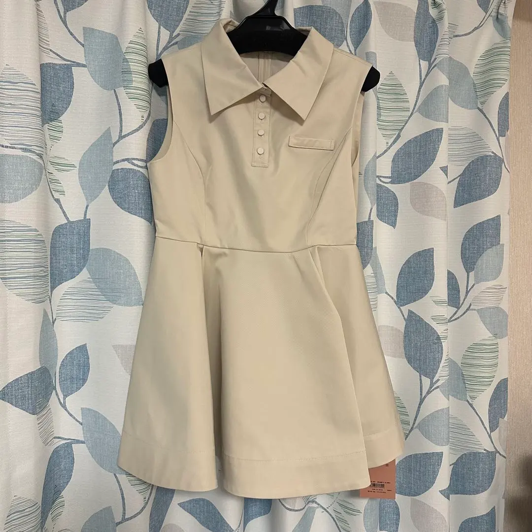 EIMY ISTOIRE 腰部拼接襯衫領喇叭袖上衣/全新附吊牌 的縮圖