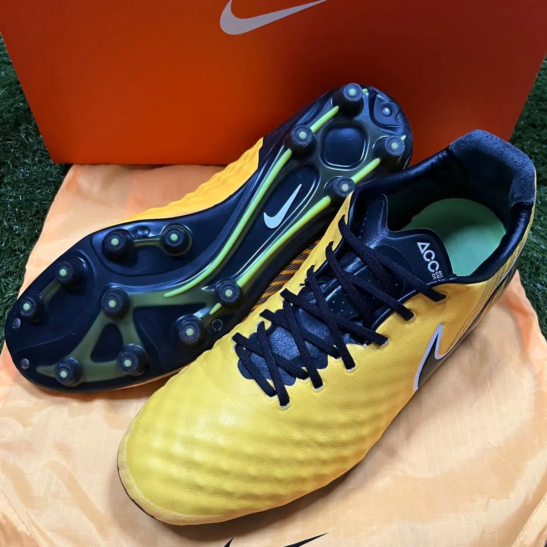 [新品] Nike MAGISTA マジスタ オーパス 2 HG-E NIKE ナイキ マジスタ オーパス Ⅱ HG-E(グリーン×イエロー