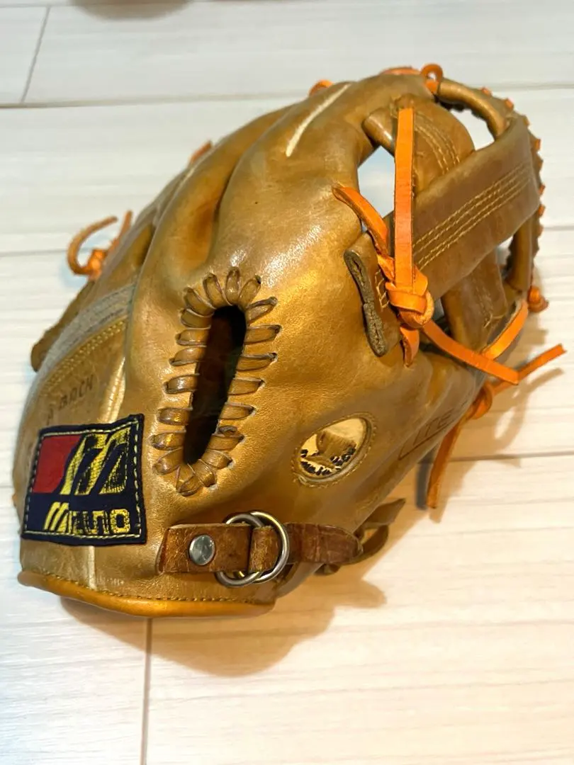 ミズノ　青カップ　ヴィンテージグローブ　【お手入れ済⭐️】 2025年最新】Yahoo!オークション -ミズノ グローブ 青カップ