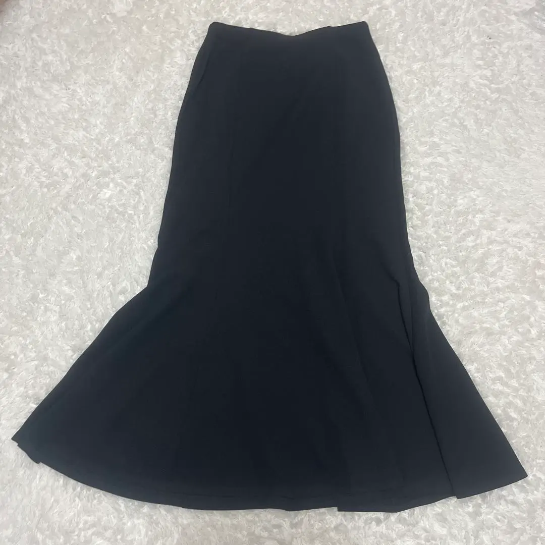 Thumbnail of GU ★ Black Flare Skirt Side Zipper S, Excellent Condition