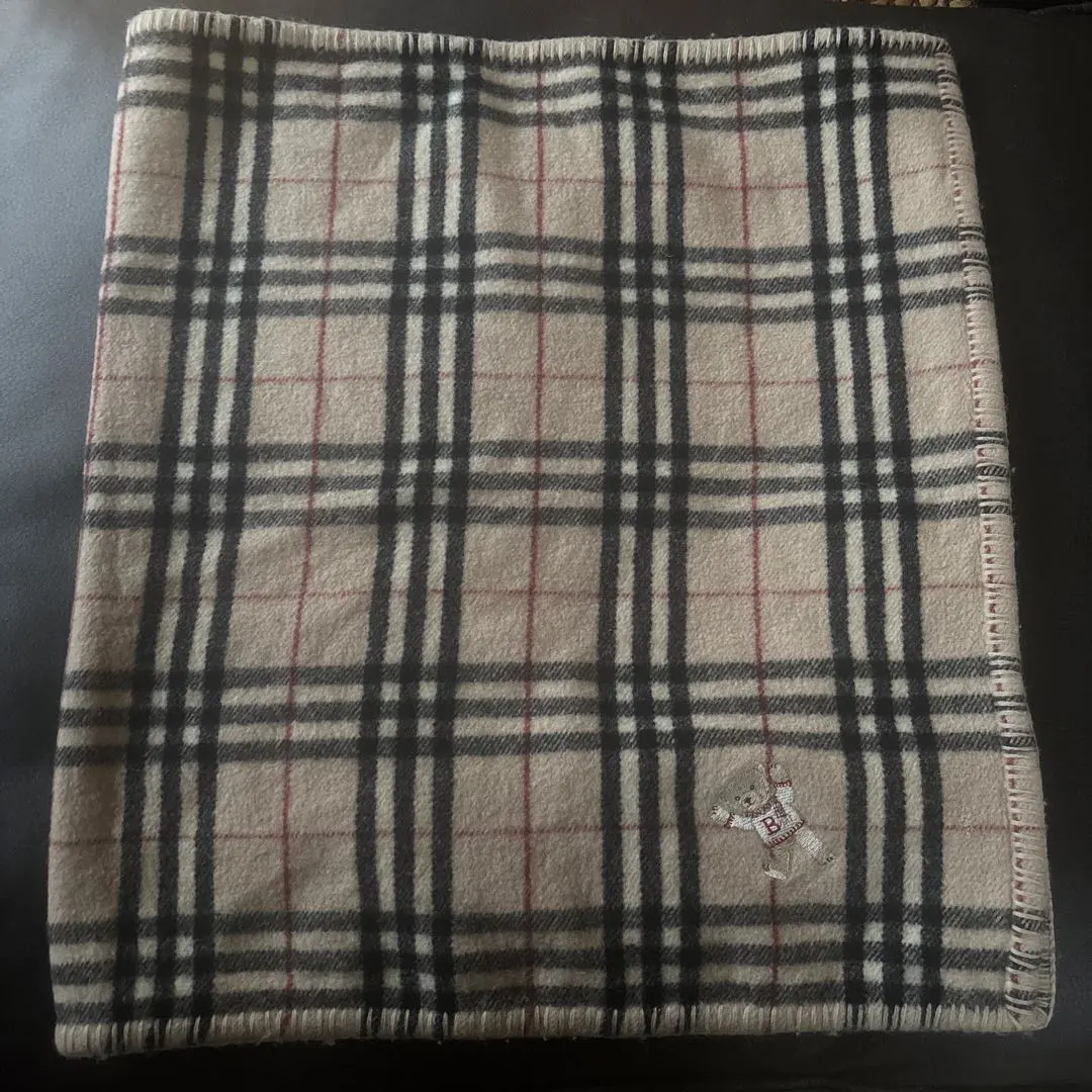Thumbnail of BURBERRY Checkered Wool Blanket