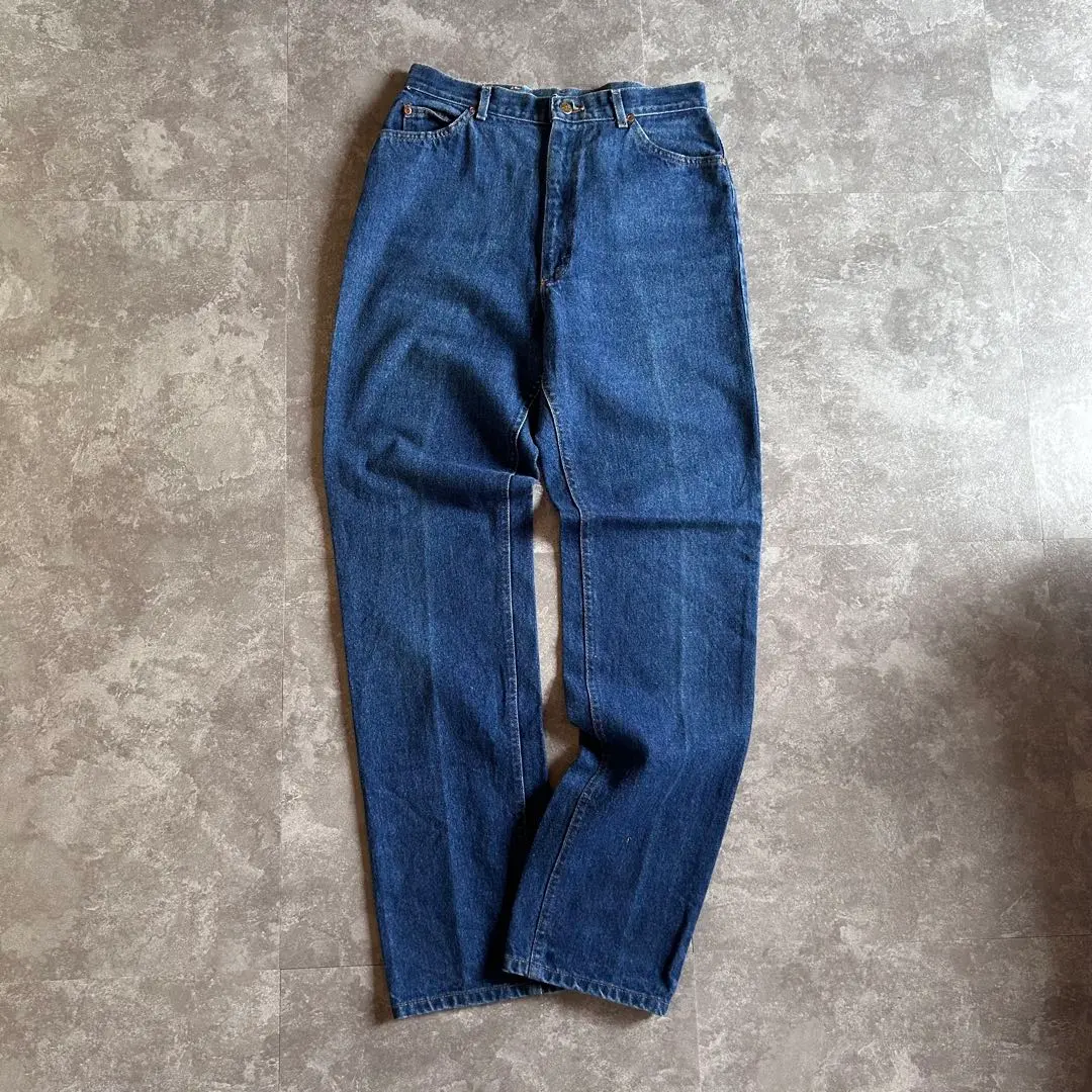 Thumbnail of 90s Lee 302 Straight W31 Made in USA Dark Navy Blue Jeans, Excellent Condition