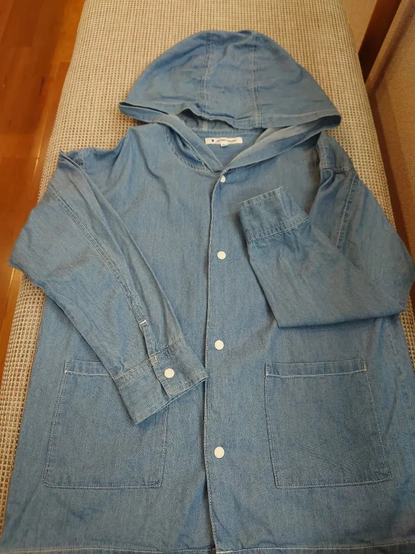 Thumbnail of GLOBAL WORK Hooded Denim Thin Parka XL