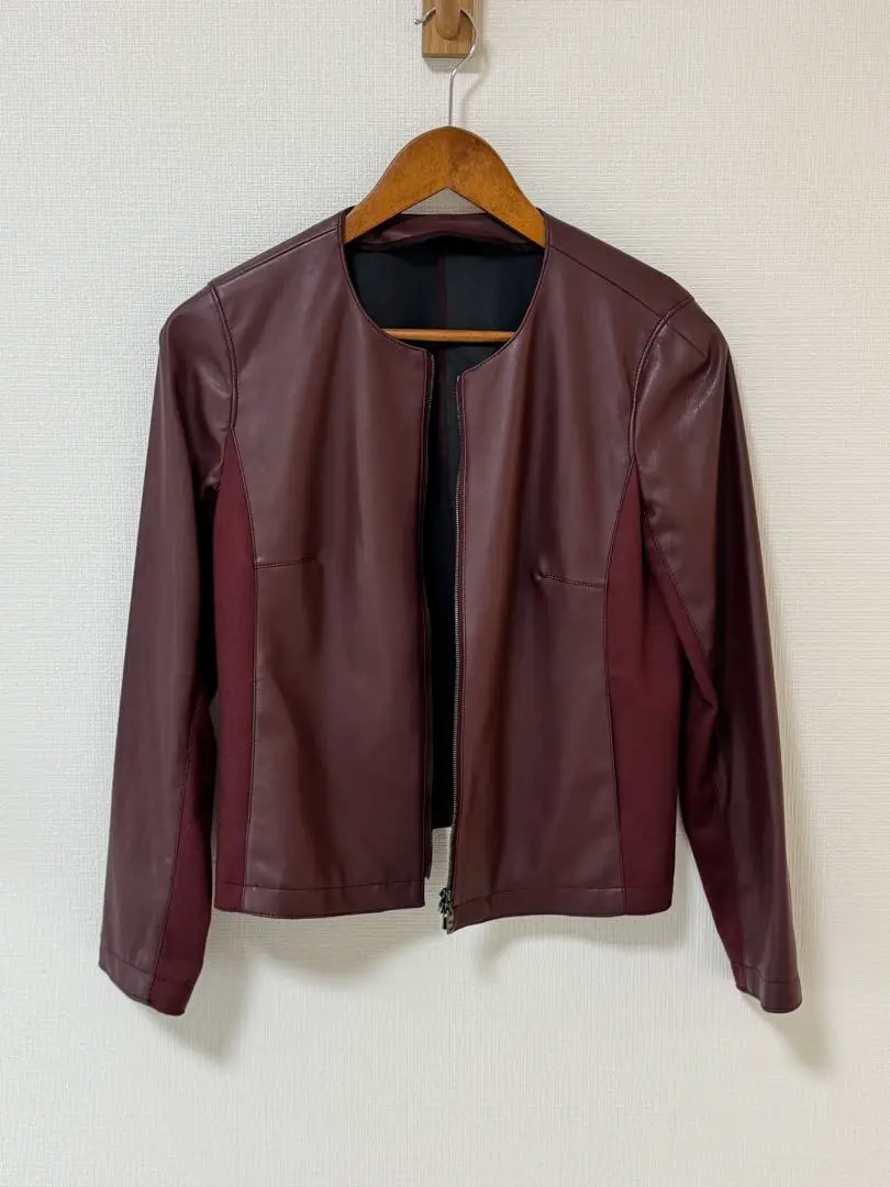 【美品】Leilian レリアン 高級 ラムレザージャケット 羽織 羊革 13号 2025年最新】leilian レディース レザージャケット・ライダース