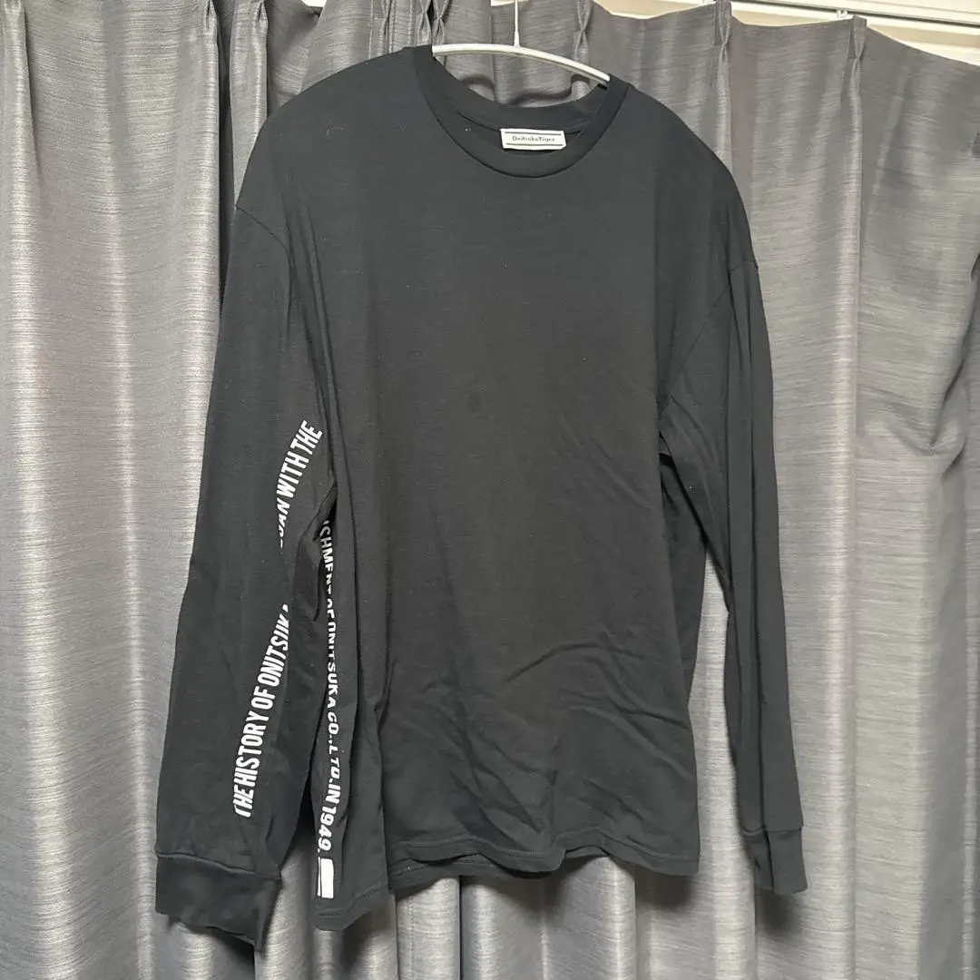Thumbnail of ONITSUKA TIGER Long Sleeve Cut-and-Sew, Black