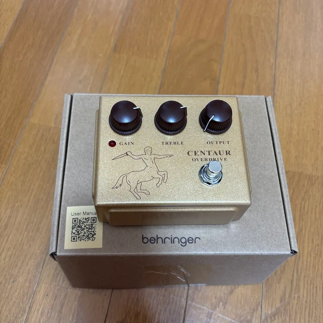 s*l様 Behringer CENTAUR OVERDRIVE 旧ロゴ 完全未 BEHRINGER 【現物画像】CENTAUR OVERDRIVE オーバードライブ【旧
