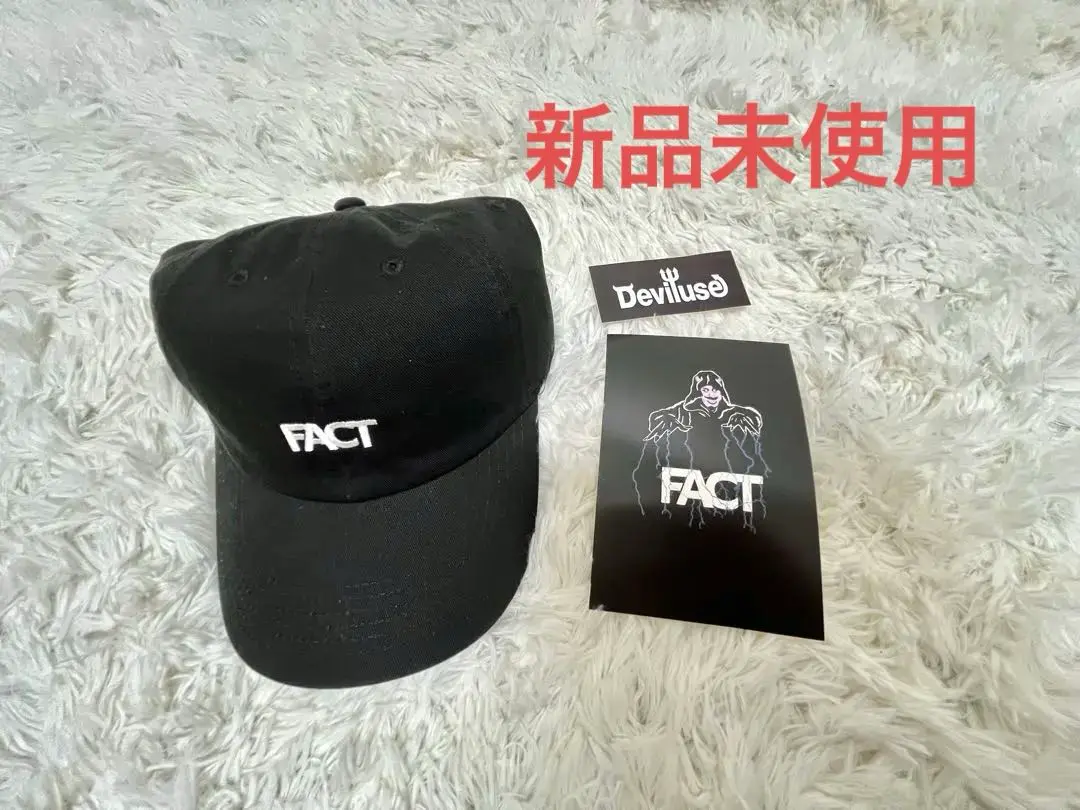 Denim Cap FACT×Deviluse (Black Denim) - Deviluse ONLINE STORE