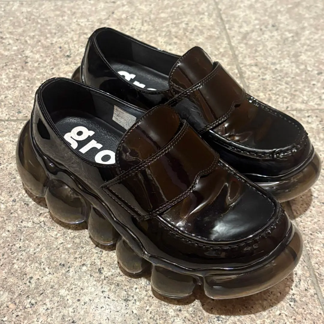 【新品未使用】grounds JEWELRY LOAFER GRAY 23cm 2025年最新】grounds jewelry loaferの人気アイテム - メルカリ