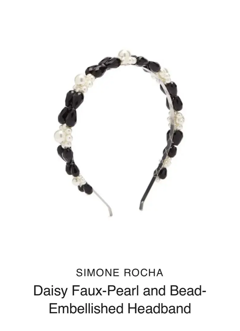 新品未使用品の シモーネロシャのカチューシャ‼︎ 2025年最新】SIMONE rocha カチューシャの人気アイテム - メルカリ