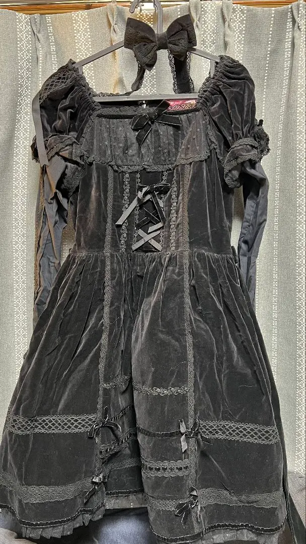 Angelic Pretty　別珍クラウントランプスカート＆カチューシャセット Antique Crown JSK by Angelic Pretty