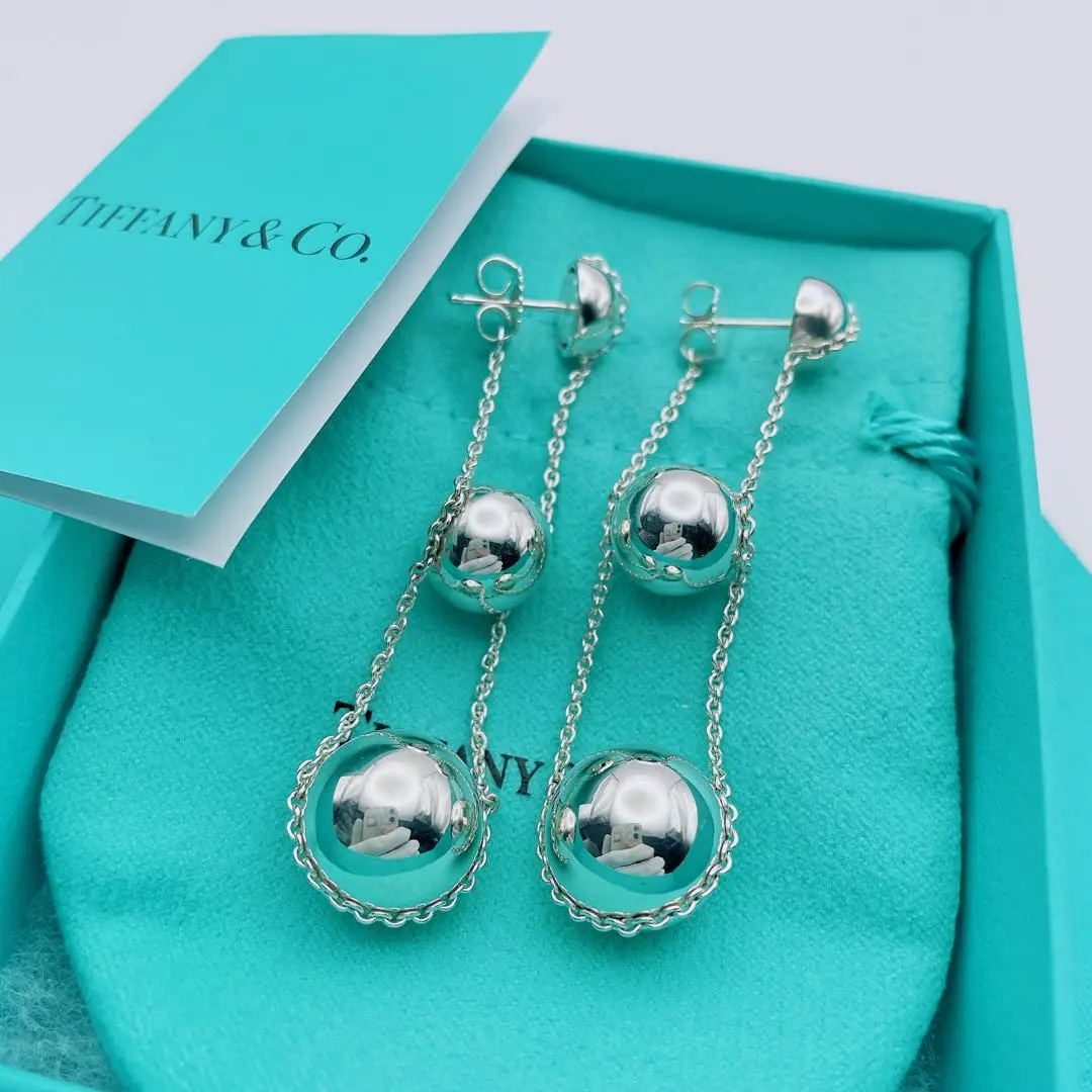 sendico【ティファニー】美品クリーニング済み　トリプルドロップピアス sendico様専用【ティファニー】美品クリーニング済み トリプル