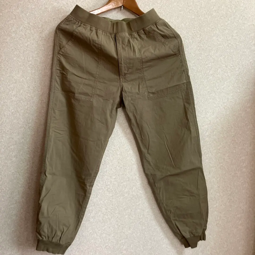 Thumbnail of UNIQLO Olive Easy Pants with Elastic Waist