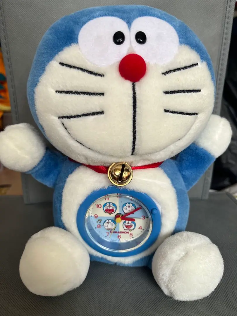 【大山のぶ代】ドラえもん ぬいぐるみ目覚まし時計 ドラえもん おしゃべり目覚まし時計 大山のぶ代 - メルカリ